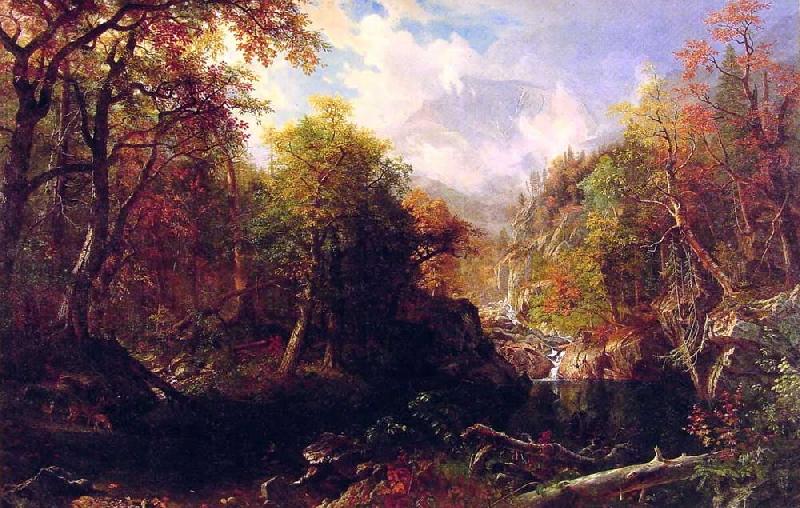 Albert Bierstadt The Emerald Pool china oil painting image